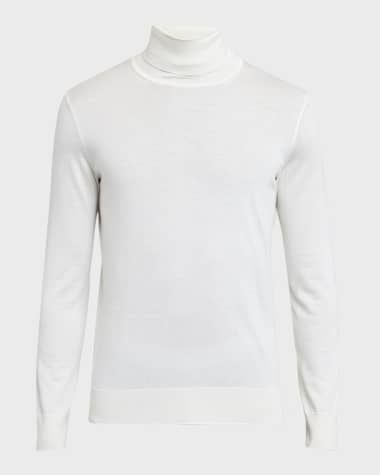 ZEGNA Men's Cashseta Turtleneck Sweater