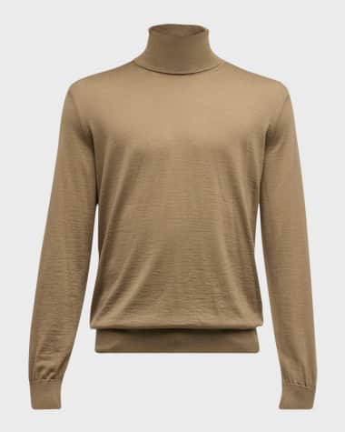 ZEGNA Men's Cashseta Turtleneck Sweater