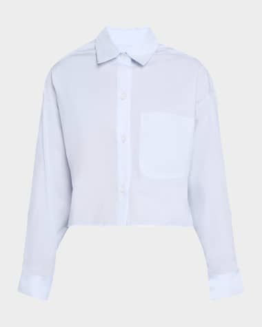 TWP Soon To Be Ex Superfine Cotton Button-Front Shirt
