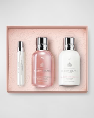 Molton Brown Delicious Rhubarb And Rose Travel Collection