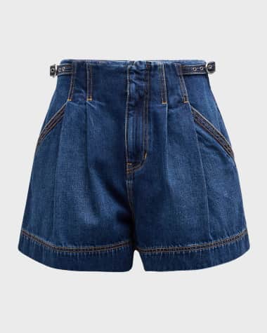 Veronica Beard Jaffe Denim Shorts