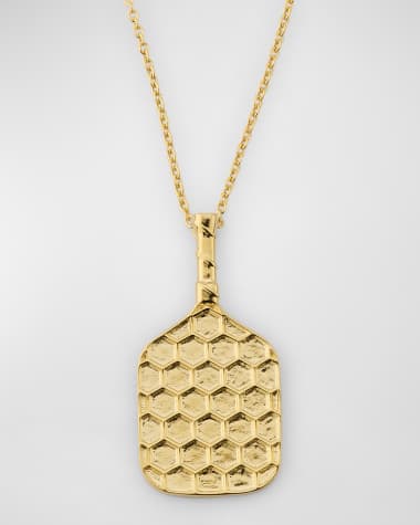 Roberto Coin 18K Yellow Gold Pickleball Necklace