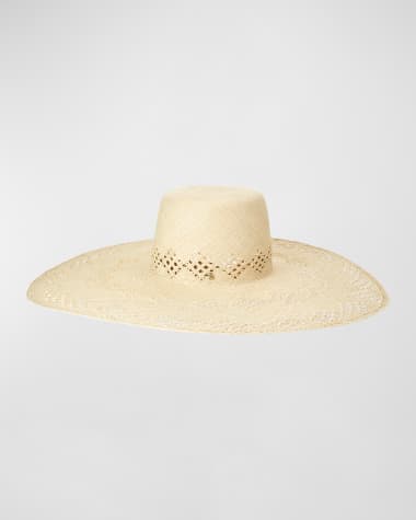 Maison Michel Gina Brisa Straw Large Brim Hat