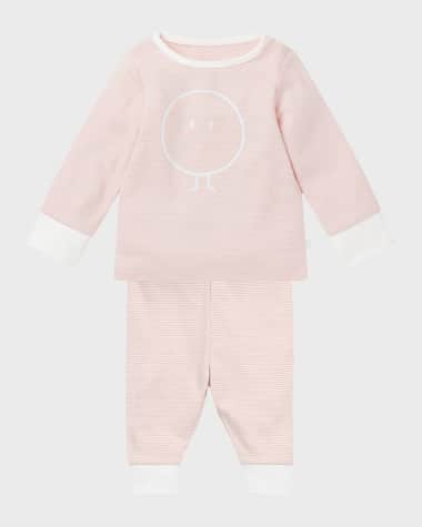 MORI Kid's Snoozy Two-Piece Pajama Set, Size 3M-24M