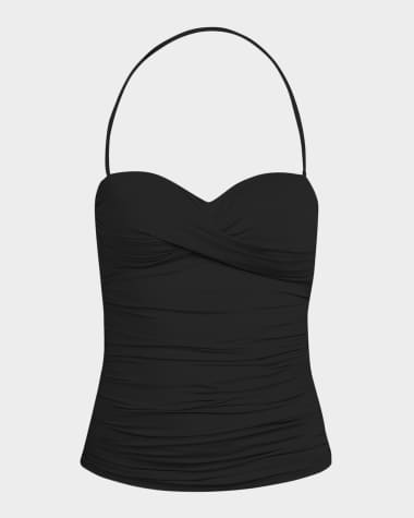 La Blanca Island Goddess Twist Bandini Swim Top