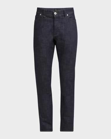 Brioni Men's Dark Wash Straight-Leg Jeans