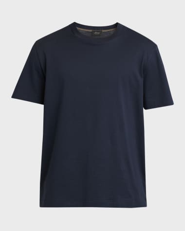 Brioni Men's Cotton Crewneck T-Shirt