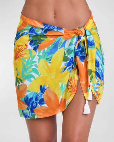 Sunshine 79 Summertime Vibes Short Pareo Coverup