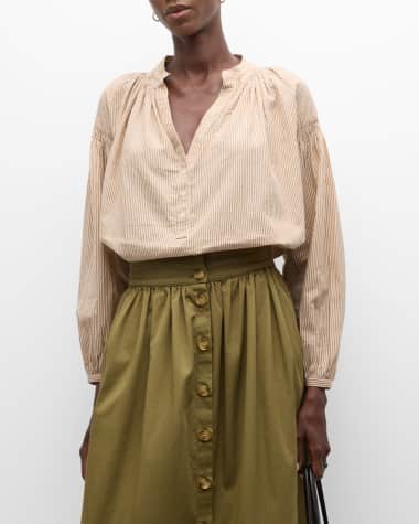 Vanessa Bruno Nipoa Striped Cotton Shirt