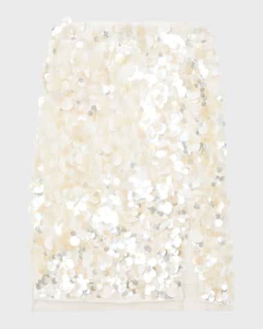 Rohe Embellished Organza Skirt