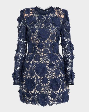 blue dress up shoes Ghillie Vintage Lace-Up Shoes (Navy) 11 main image 0