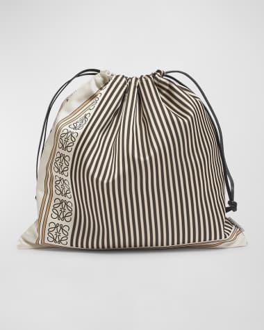 Loewe x Paula’s Ibiza Drawstring Pouch in Cotton