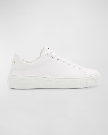 Versace Kid's Greca Low Top Sneakers, Kids