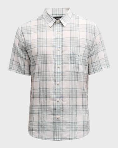 Vince Men's Kino Plaid Sport Shirt