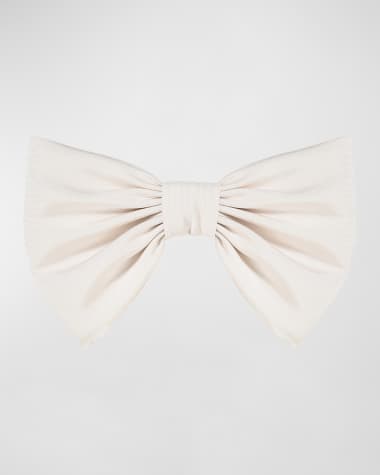 Jennifer Behr Trisha Silk Bow Barrette