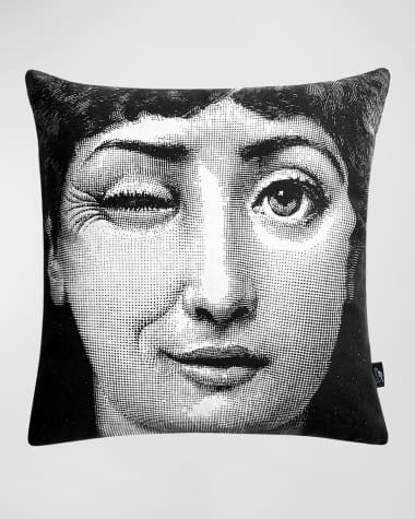Fornasetti Tema e Variazioni n.82 Cushion, 15" Square