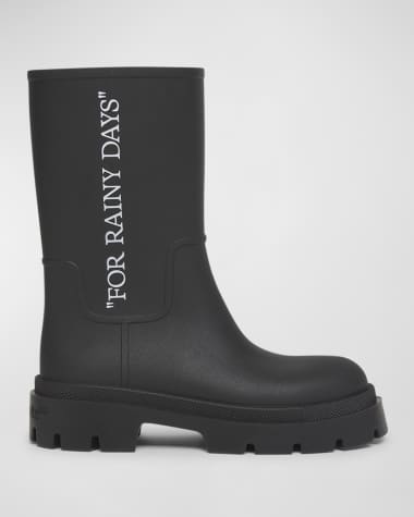 Off-White Reboot Mid-Calf Rain Boots