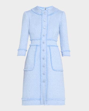 Dolce&Gabbana Rachel Tweed Fringe Dress