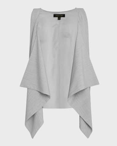AS by DF Luxembourg Pinstripe Twill Vest