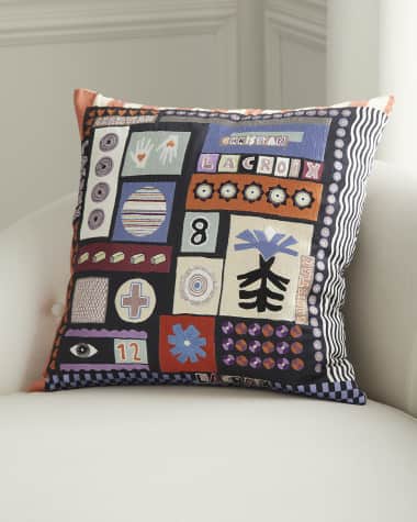 Christian Lacroix Bloc Note Mosaique Cushion