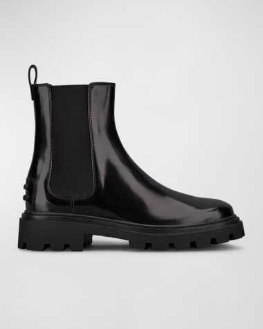 Tod's Leather Chelsea Ankle Booties