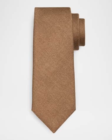 Isaia Men's Wool and Silk Tie