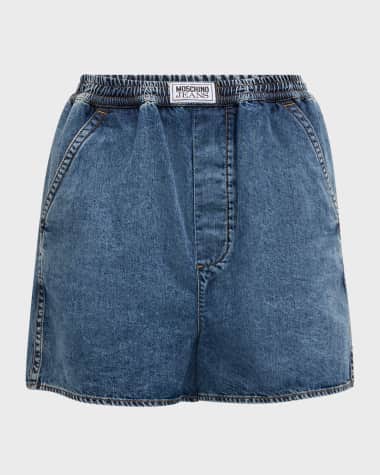 Moschino Jeans Denim Boxer Shorts