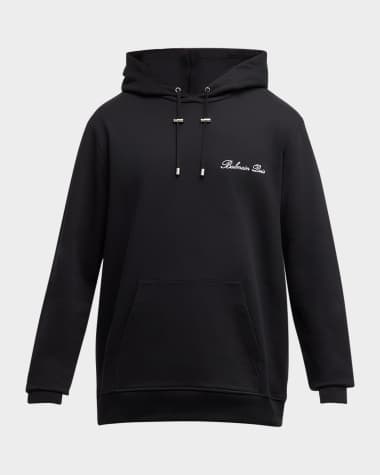 Balmain Men's Signature Relaxed Hoodie