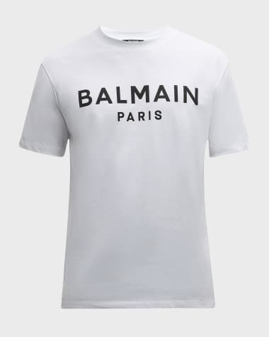 Balmain Men's Logo-Print T-Shirt
