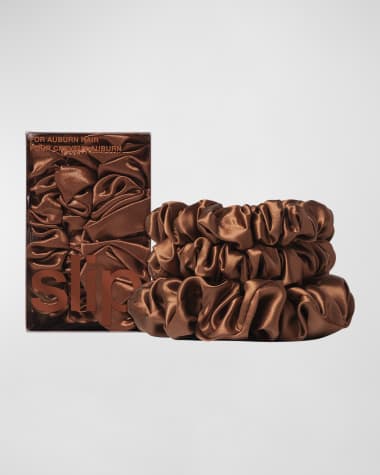 Slip Back To Basics Assorted Scrunchies, Set of 3