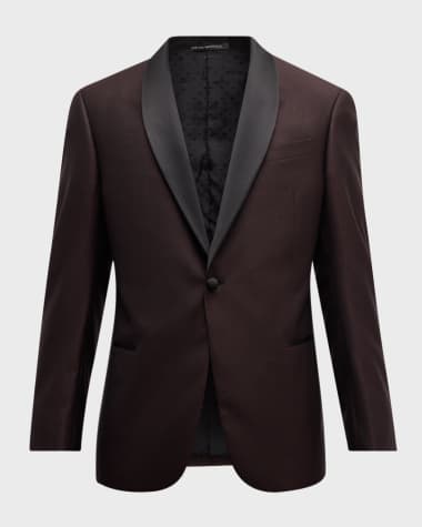 Emporio Armani Men's Geometric Dinner Jacket