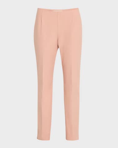 Lafayette 148 New York Stanton Cropped Techno Stretch Twill Pants