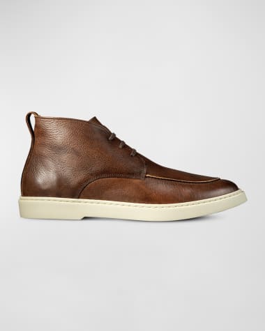 Allen Edmonds Men's Hunter Leather Chukka Sneakers