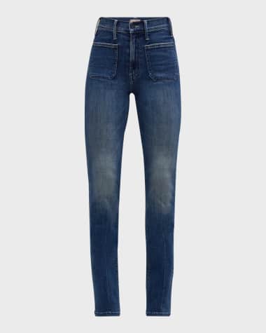 MOTHER The Patch Pocket Insider Sneak Jeans