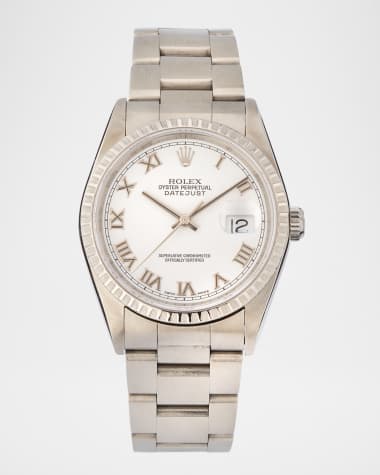 Vintage Watches Rolex Oyster Perpetual Datejust 36mm Vintage 2002 Watch