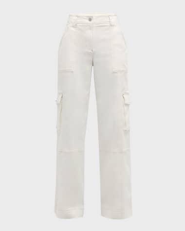 TWP Coop Cotton Twill Topstitched Cargo Pants