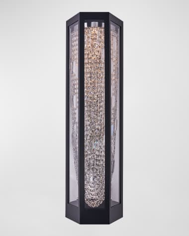 Kalco Lighting Strati Esterno 34" Outdoor 2-Light Wall Sconce