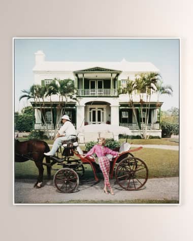 Four Hands "Bermudan Hostess" Chromaluxe by Slim Aarons