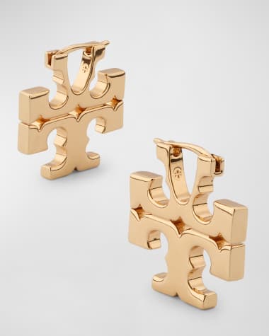 Tory Burch Eleanor Hidden Hoop Earrings