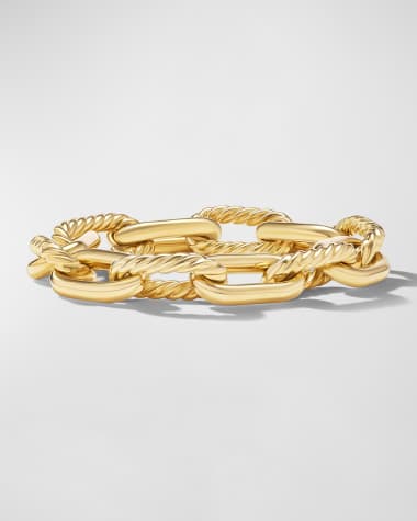 David Yurman Madison Chain Bracelet in 18K Gold, 13.5mm