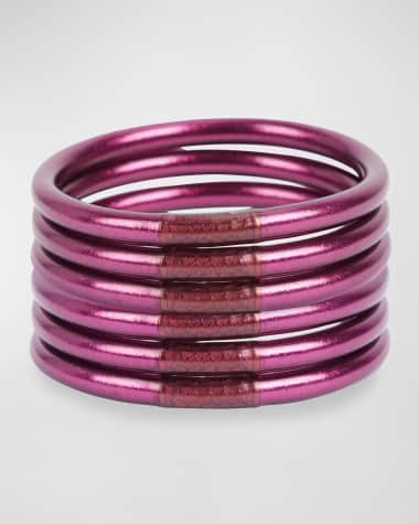 BuDhaGirl Amethyst All Weather Bangles