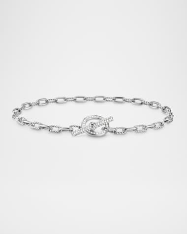David Yurman 3mm DY Madison Toggle Bracelet in Silver