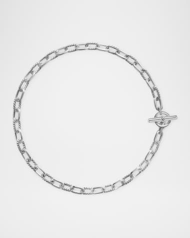 David Yurman Madison Necklace with Toggle in Silver, 8.5mm, 18"L