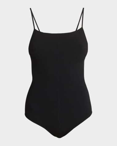 Proenza Schouler Serena Silk-Blend Knit Bodysuit
