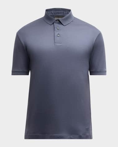 Emporio Armani Men's Solid Polo Shirt
