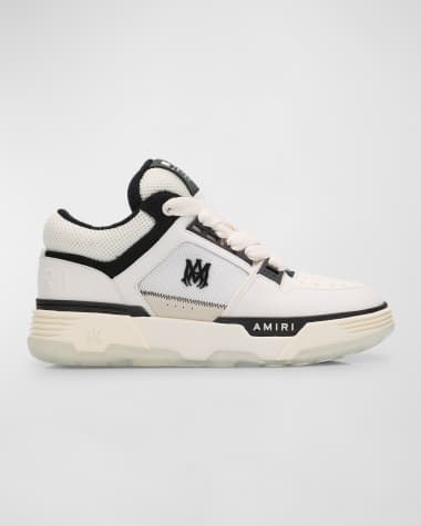 Amiri Men's MA-1 Leather & Mesh Low-Top Sneakers