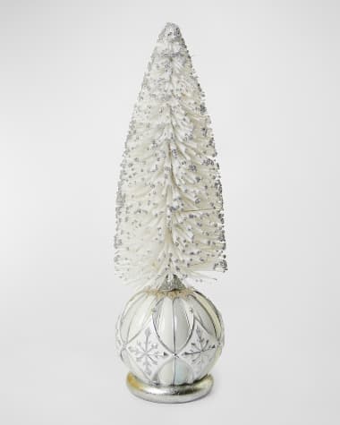 MacKenzie-Childs Crystal Palace Small Illuminated Bottle Brush Tree