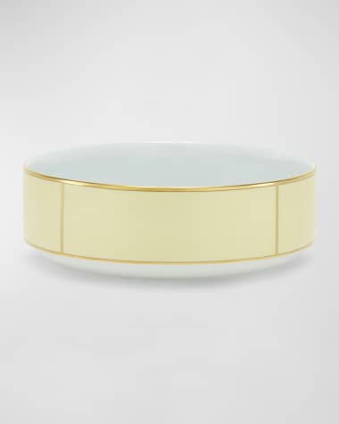 GINORI 1735 Diva Salad Bowl, Giallo