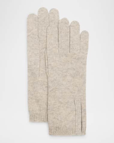 Brunello Cucinelli Cashmere Glove with Monili Detail