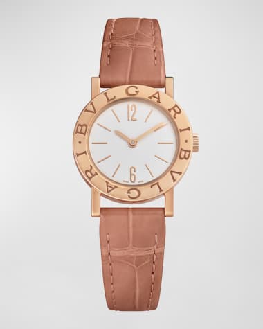 BVLGARI 26mm BVLGARI BVLGARI 18K Rose Gold Watch